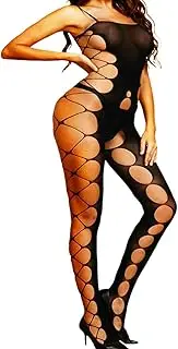 [Barode] Women’s Lingerie Bodystockings Sexy Fishnet Bodysuit Mesh Body Stockings Lingerie Lace Tight Nightwear Bodystocking