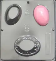 Egg & Base Assembly Chocolate Candy Mold Easter 828 NEW