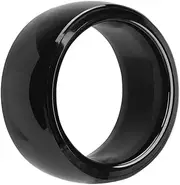 Keenso R4 Smart Ring, Men's R4 Smart Ring Waterproof Ceramic NFC Ring for Android Phones Men Women