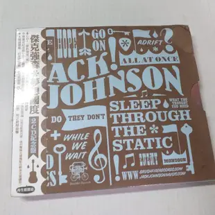 傑克強森Jack Johnson夢想國度2CD紀念盤SLEEP THROUGHT...未拆紙盒版壓痕免運