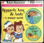 Raggedy Ann & Andy in the Kidnap Kaper 3d View-Master 3 Reel Packet SEALED