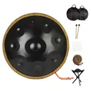 432HZ 22inch Handpan Drum 9/10/12Notes D MinorSteel Tongue Music Drums Beginner