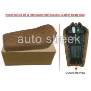 Fit For Royal Enfield GT & Interceptor 650 Leather Single Seat D5