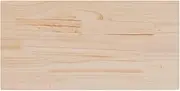 [vidaXL] Table Tops 2 pcs 80x40x1.7 cm Rectangular Solid Pine Wood - Rustic Wooden Tops for Dining Areas or Commercial Use - Easy-to-Clean and Unique Variations