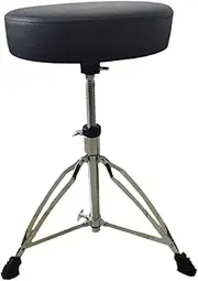 Drum Stool Adjustable Folding Comfortable Thickened Drum Chair Drum Seat Drumming Stool for Performers Exercise Performance