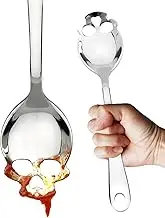 Suck UK Stainless Steel Skull Serving Spoon, 12-Inch Size