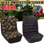 18" Tractor Seat Cover Forklift Excavator Mower Universal Digger Chair Cover