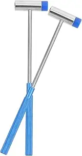Kisangel 2pcs Block Assembly Hammers Lightweight Building Accessory for Boys Improves Hand Eye Coordination Creativity Festival Present