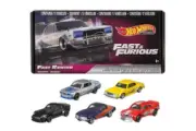 Hot Wheels Premium Fast & Furious Fast Rewind - Box Set of 5 Cars