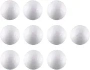 Foam Balls, Polystyrene Craft Balls, 10Pcs Craft DIY Polystyrene Foam Balls, Foam Craft Balls, Small styrophome Shapes Large Craft Mini Crafts, 10cm