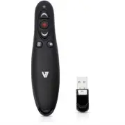 V7 Professional Wireless Presenter With Laser Pointer And Microsd Card Reader -