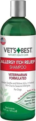 Vet'S Best Allergy Itch Relief Dog Shampoo | Cleans and Relieves Discomfort