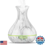 OliveTech Essential Oil Diffuser, 400ml Ultrasonic Aroma Humidifier, Free Cle
