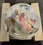 KNOWLES THE CSATARI GRANDPARENT PLATE 1983 - “THE SWINGER"