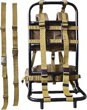 QSTDGVPW Heavy Carrying Backpack Frame Rucksack Sturdy Foldable Bag Frame for Equipment Climbing Gear Hiking Outdoor Activities