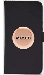 MIMCO MIM Flip Case iPHONE 11 Case Cover Black Rose Gold BNWT RRP$99.95 NEW