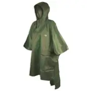 Tatonka Cub XL-XXL Poncho/Rain Cape Hood/Drawstring Storm/Bad Weather Protection