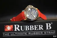 在飛比找Yahoo!奇摩拍賣優惠-【 鑫瑞鐘錶】瑞士製造 RUBBERB  PANERAI 沛