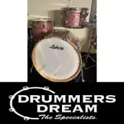 Ludwig Classic Maple FAB 22" Drum Kit 3 Piece Shell Set Vintage Pink Oyster