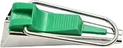 Binding Sewing Accessories Tools Crimping Binding Device for Quilting Bias Binder Maker Electric Clover Edging Fabric Tape Bookbinding Press(6mm Green)