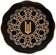 Maxwell & Williams Wicked Magical Trinket Dish in Welcome to Oz Gift Box, 12.5 cm, Black
