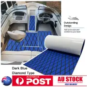 Dark Blue Boat Flooring Mat EVA Foam Boat Decking for Yacht Pontoon , Anti slip