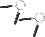 Justivana 1Set/2Pcs 30mm Barbell Gym Weight Lifting Dumbbell Lock Clamp Spring Collar Clips