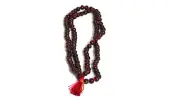 Red Sandalwood Prayer Mala Hindu Japa Mala Meditation Rosary Lal Chandan