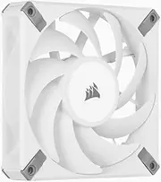 CORSAIR AF120 Elite, High-Performance 120mm PWM Fluid Dynamic Bearing Fan with AirGuide Technology (Low-Noise, Zero RPM Mode Support) Single Pack - White (CO-9050142-WW)