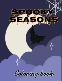 在飛比找博客來優惠-Spook Seasons coloring book