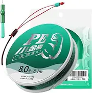 Fishing Lines Braid | 8 Strands Super Strong Braid Fishing Lines,Abrasion Resistant Never Fade Casting String No Stretch Fish Gear for Men, Coastal & Saltwater