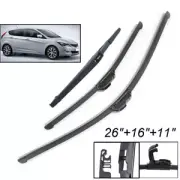 Wiper Blade For Hyundai Accent RB RB2 RB3 Hatchback 2011-2017 Front & Rear Kits