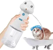 Foam Soap Dispenser Machine | Waterproof Rechargeable Shampoo Sprayer - Portable Dog Bath Supplies Safe Bubble Foamer for Pet Bathing Bathroom Kitchen Sink