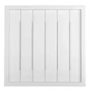 DEFIANT Wireless or Wired Doorbell Chime, White Bead Board Finish