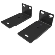 2pcs L-shaped Wall-mounted Bar Speaker Stand Metal Desktop Speaker Bracket Set
