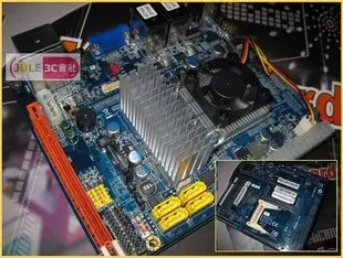 JULE 3C會社-青雲Albatron K3780E-S AMD 780E/搭AMD S 210U/17X14.8/低功耗/全新/Mini-ITX 主機板