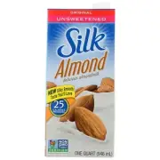 Original Almond Milk Unsweetened 32 Oz(Case Of 6) By Silk