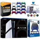 Sony PS5 Pro + Controller, Gamer Kit, MightySkins Code, 1 Year Warranty Bundle