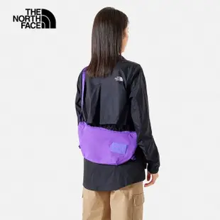 【The North Face 官方旗艦】北面女款紫色舒適背負復古休閒單肩包｜81DSYOA