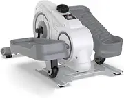 Elliptical Machine, Seated Pedal Exerciser Home Pedal Exerciser Small Foot Circulation Machine Resistance Adjustment Data Display Quiet Movement, Elliptical Trainer
