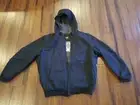 Lee Men's Full Zip Canvas & Sherpa Lined Workwear Jacket (Black SZ XL) $119 MSRP