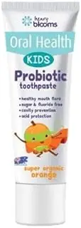 Henry Blooms Kids Probiotic Super Organic Orange Toothpaste 50 g