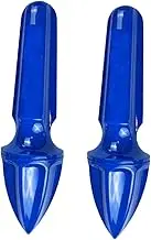 STOBAZA 2pcs Portable Manual Citrus Juicer: Reusable Handheld Citrus Lemon Squeezer for Fresh Juice - Compact Kitchen Gadget for Home Picnic