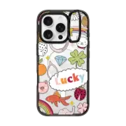iPhone 16 Pro Impact Ring Stand Case MagSafe Compatible Lucky Charms by Megan McKean