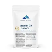 Vitamin D3 20000IU Tablets Healthy Bones and Joints Strong Immune System