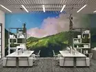 3D Mountain Windmill Wallpaper Wall Mural Removable Self-adhesive 27