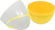 Garneck 25cm Twist Open Easter Easter Eggs Decor with Handle Fillable Easter Egg Baskets for Easter Party Supplies and Holiday Decor for Kids