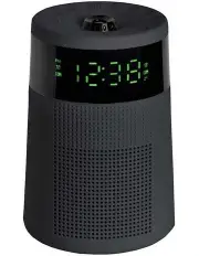 [Lenoxx] Sleek Projector Alarm Clock & Radio in Black