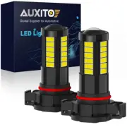 AUXITO LED Fog Light Bulb PSX24W Fog Light Bulb White 6500K High Power Lamp 2/4X (for: Smart)