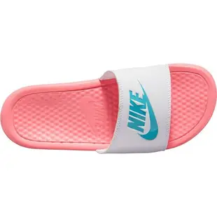 NIKE 拖鞋 女生 BENASSI JDI 拖鞋 海綿 海灘 舒適 海綿 超好看 好穿 粉白 343881616